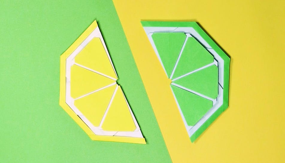 Citrus-Inspired Origami with Limón Limón
